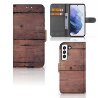 Samsung Galaxy S22 Book Style Case Old Wood