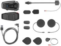 INTERPHONE helm communicatiesysteem "u-com 8 r" helmet com.system interp. u-com 8r single kit