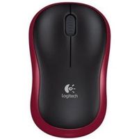 Logitech M185 Rood Draadloze Muis Logitech M185 Rood Draadloze Muis