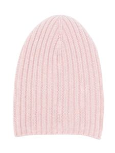 Barrie crochet cashmere beanie - Rose