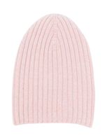 Barrie crochet cashmere beanie - Rose