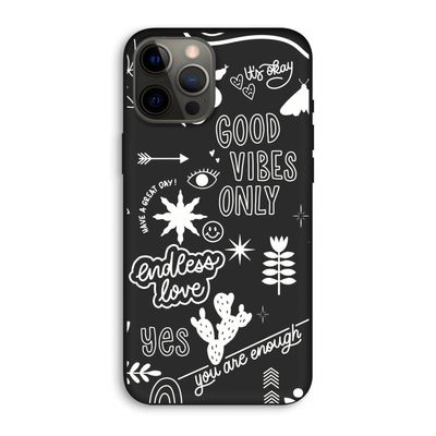 Good vibes: iPhone 12 Pro Max Biologisch afbreekbaar hoesje