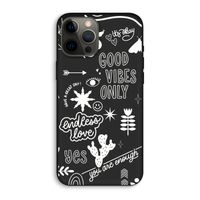 Good vibes: iPhone 12 Pro Max Biologisch afbreekbaar hoesje