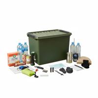 Nood Pakket opberg box kist - waterdicht - kunststof - 60 x 40 x 42 cm - 75 liter