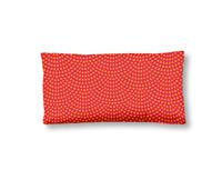 HIP Kussensloop "mandala's en bloemen" - Rood - (40x80 cm) - Katoen Satijn