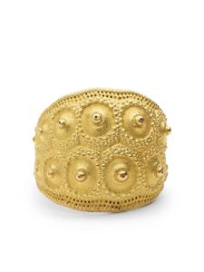 ELHANATI 18kt yellow gold Drawn cocktail ring - Or