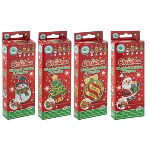 Kerst Diamond Painting sleutelhanger