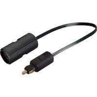 ProCar 12 V-Adapterkabel mit großer Buchse Adapterkabel Stroombelasting (max.): 8 A Geschikt voor Standaardcontactdozen Adapter 12 of 24 V=