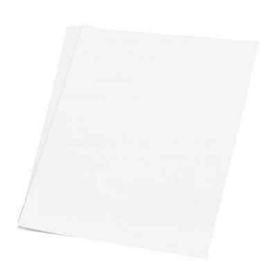 A4 hobby papier - 50x vellen - kleur wit - Knutselen met papier - Knutselpapier