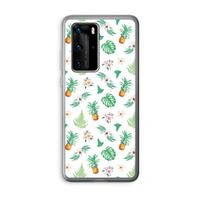 Ananas bladeren: Huawei P40 Pro Transparant Hoesje