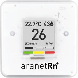 aranet Radon Plus Radonmeter 0, 0, 0 - 4000, 50, 85 Bq/m³, °C, %