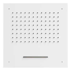 Hoofddouche Tres Loft | 50x50 cm | Met waterval | Vierkant | Wit mat