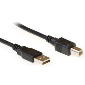 ACT USB 2.0 A male - USB B male 5,00 m
