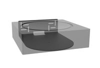 Cavus Muurbeugel voor Sonos AMP horizontaal Audio muurbeugel Zwart Cavus Muurbeugel voor Sonos AMP horizontaal Audio muurbeugel Zwart