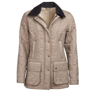 Damesjas Beadnell Polarquilt Taupe/pearl