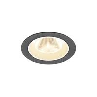 SLV InbouwspotNuminos M zwart/wit 3000K - 20gr - 1009614
