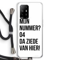 Da ziede van hier: Oppo A95 5G Transparant Hoesje met koord