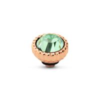 Melano Twisted Bali Petite Steentje Chrysolite | Rosé