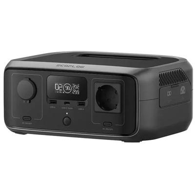 EcoflowRiver 3 (10 ms UPS) Powerstation Zwart