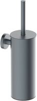 Saqu Nemo toiletborstel met houder 9,2x12x35,2cm gunmetal