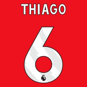 Thiago 6 (Premier League Bedrukking)