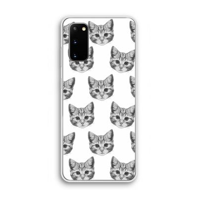 Kitten: Samsung Galaxy S20 Transparant Hoesje