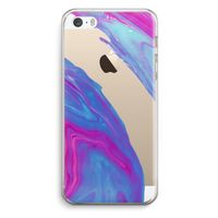 Zweverige regenboog: iPhone 5 / 5S / SE Transparant Hoesje Zweverige regenboog: iPhone 5 / 5S / SE Transparant Hoesje