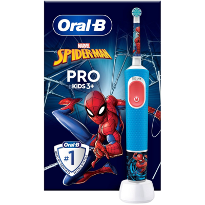 Oral-B Vitality Pro Kids 3+ Spider-Man Elektrische Tandenborstel Oral-B Vitality Pro Kids 3+ Spider-Man Elektrische Tandenborstel