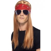 Guns n Roses look-a-like pruik - thumbnail