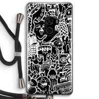 Vexx Black Mixtape: Xiaomi Mi Mix 2 Transparant Hoesje met koord