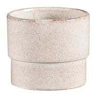 Bloempot Clover - beige - 10,5xØ12 cm - Leen Bakker