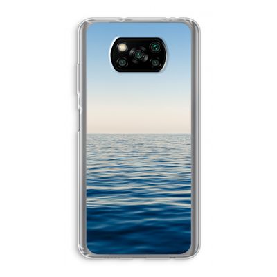 Water horizon: Xiaomi Poco X3 Pro Transparant Hoesje