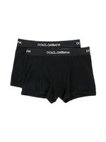 Dolce & Gabbana Kids lot de deux boxers classiques - Noir - thumbnail