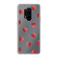 Framboosjes: OnePlus 8 Pro Transparant Hoesje
