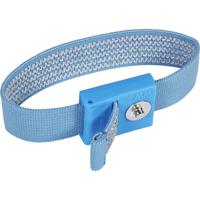 Wolfgang Warmbier 2051.750.3 ESD-armband Donkerblauw Drukknop 3 mm