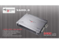 Excalibur X600.4 4-kanaals versterker â" Max. 2400 Watt