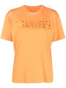 Parajumpers t-shirt à logo brodé - Orange