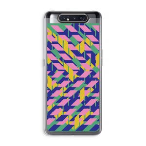 Skew Blush 1: Samsung Galaxy A80 Transparant Hoesje