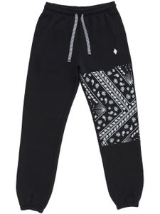 Marcelo Burlon County of Milan pantalon de jogging à imprimé bandana - Noir