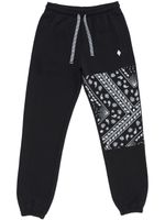 Marcelo Burlon County of Milan pantalon de jogging à imprimé bandana - Noir - thumbnail