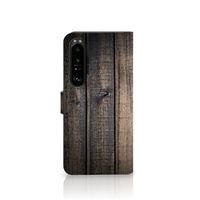 Sony Xperia 1 IV Book Style Case Steigerhout