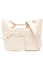 Alexander McQueen sac cabas The Bow à design matelassé - Tons neutres - thumbnail