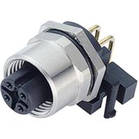 binder 99-3432-202-04 Sensor/actuator inbouwconnector M12 Aantal polen: 4 Bus, inbouw 1 stuk(s) - thumbnail