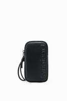 Portemonnee/telefoontasje met leatherlook - BLACK - U Portemonnee/telefoontasje met leatherlook - BLACK - U