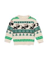 HEMA Takkie babytrui groen (groen)