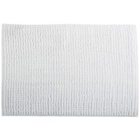 MSV Badkamerkleed/badmat voor op de vloer - ivoor wit - 40 x 60 cm - Microvezel   -