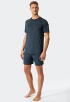 Schiesser Schiesser Shortama dark blue 176699 48/S