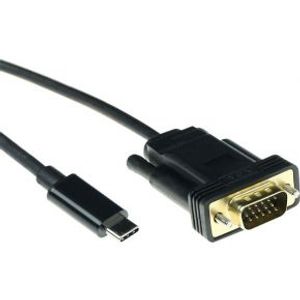 ACT USB Type C naar VGA conversie kabel, 2 meter