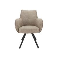 Haluta Eetkamerstoel met arm Esmee - Beige