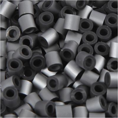NABBI Strijkkralen, afm 5x5 mm, gatgrootte 2,5 mm, medium, zilver (32262), 6000 stuk/ 1 doos